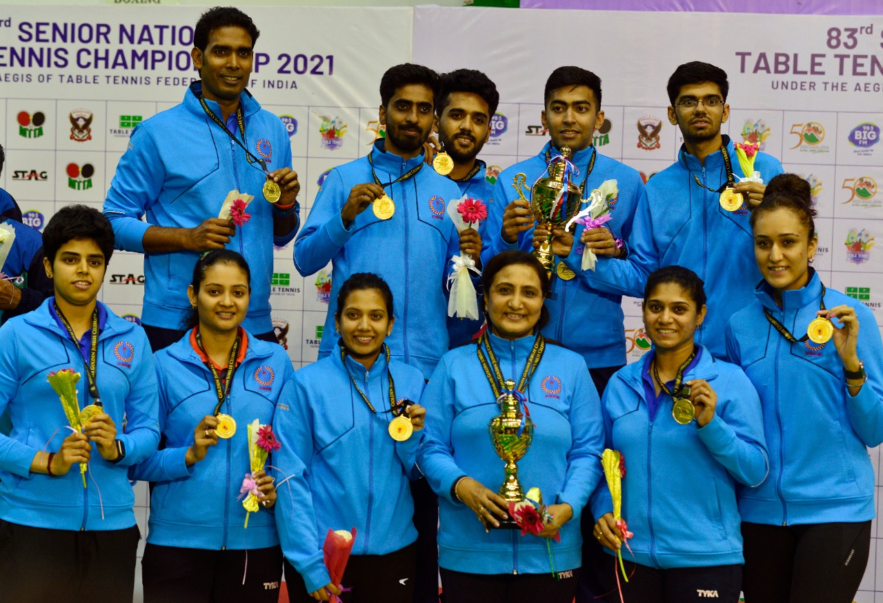 Winner PSPB Team at 83rd Senior National Table Tennis